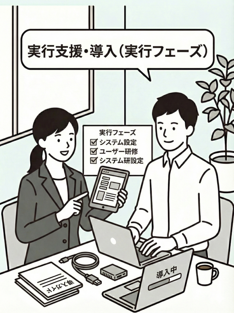 実行支援・導入(実行フェーズ)